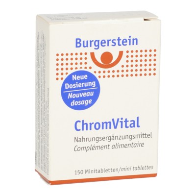 BURGERSTEIN ChromVital 150 Minitabletten