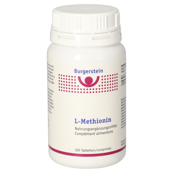 BURGERSTEIN L-Methionine 100 comprimés