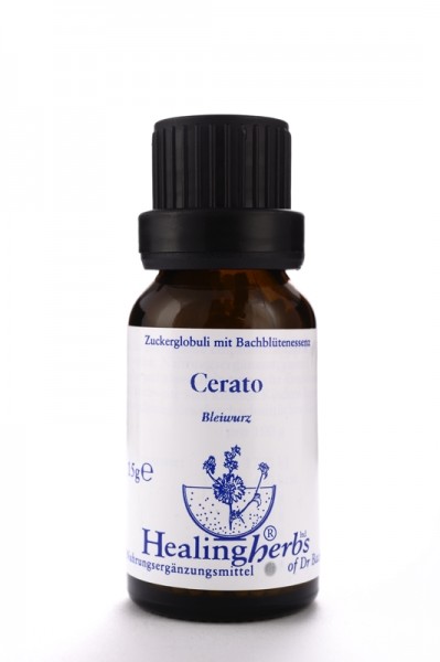 Healing Herbs - Cerato (Bleiwurz, Hornkraut) Globuli 15gr