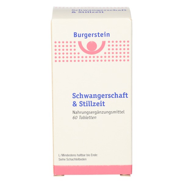 BURGERSTEIN Maternité & Allaitement / Schwangerschaf & Stillzeit 60 comprimés