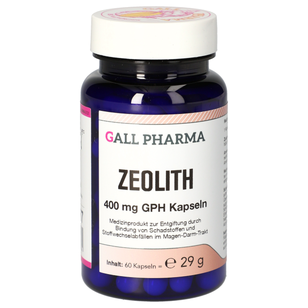 Zeolith 400 mg GPH 60 gélules