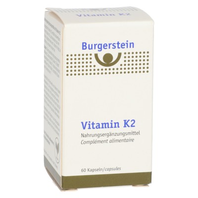BURGERSTEIN Vitamin K2 60 Kapseln