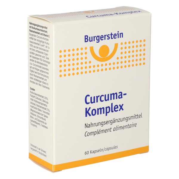 BURGERSTEIN Curcuma-Komplex 60 Kapseln