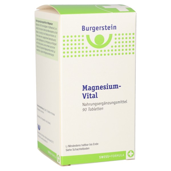 BURGERSTEIN Magnesium - Vital 90 Tabletten