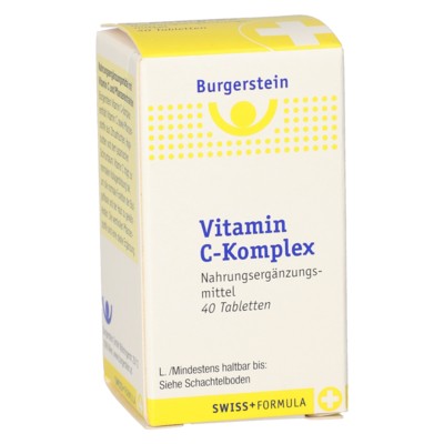 BURGERSTEIN Vitamin C Komplex 40 Tabletten